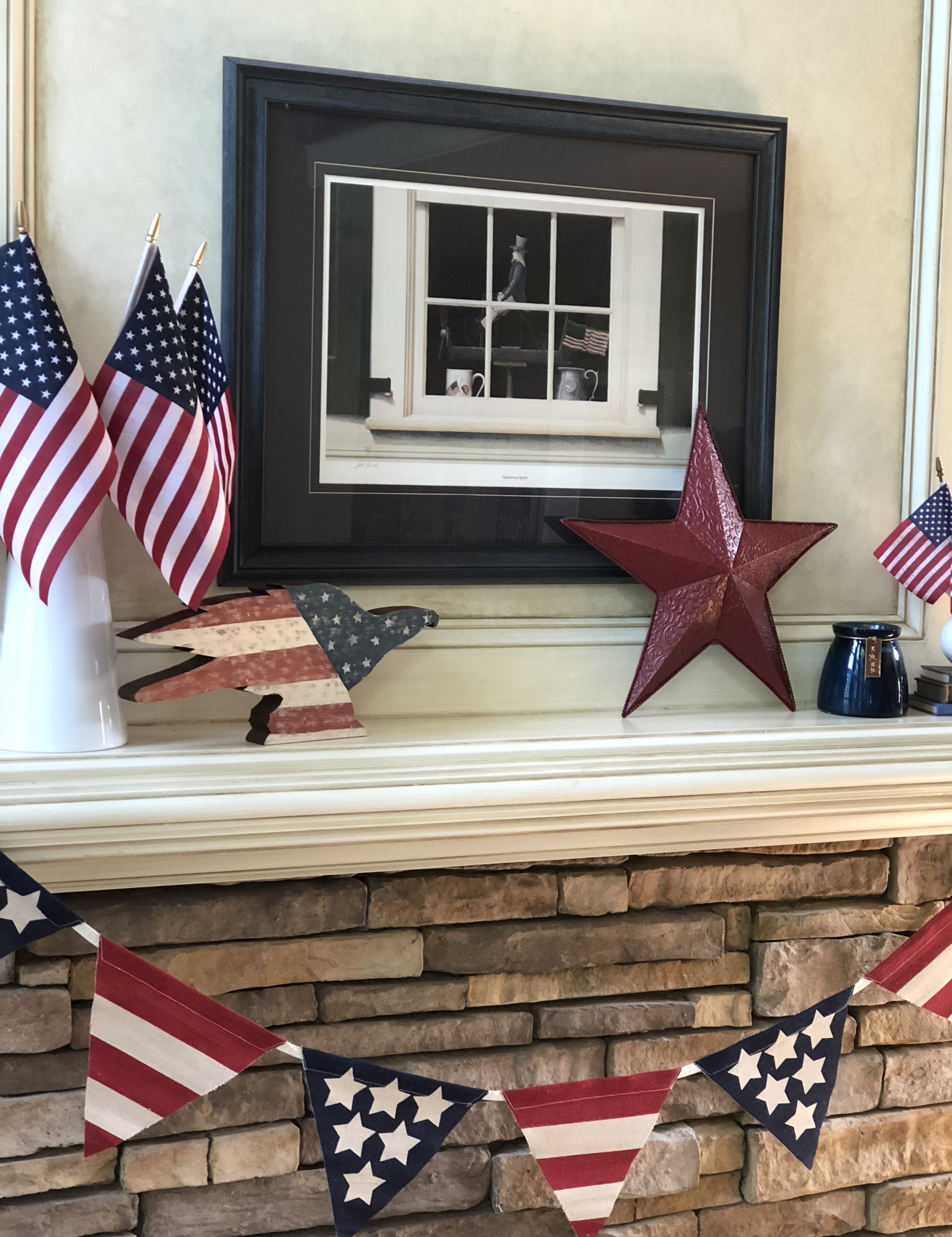 July 4th Mantel