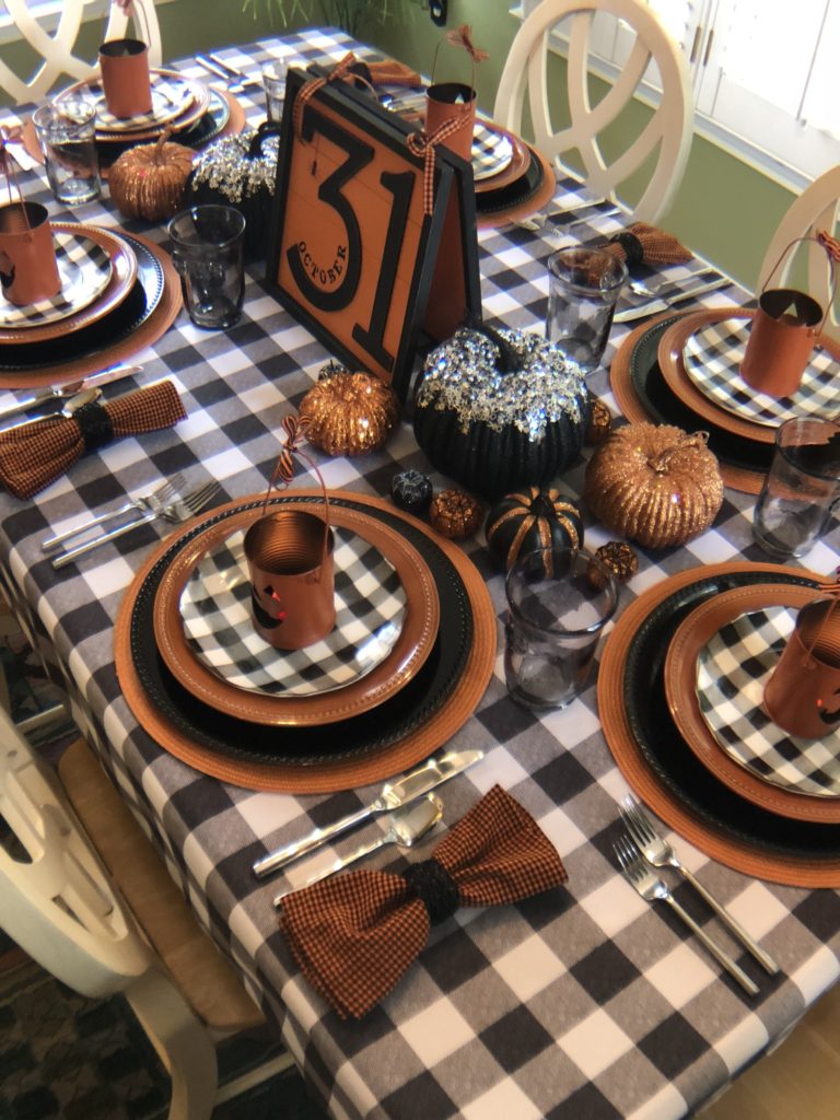 Halloween Tablescape – October 31st
