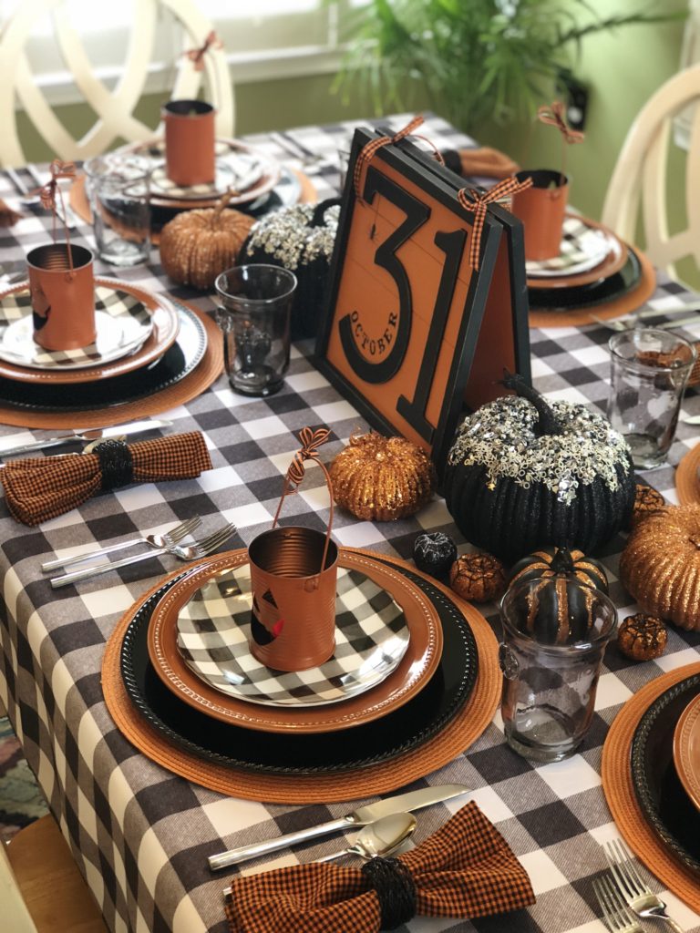 Halloween Tablescape – October 31st