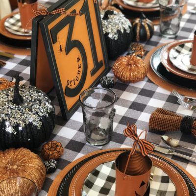 Halloween Tablescape – October 31st