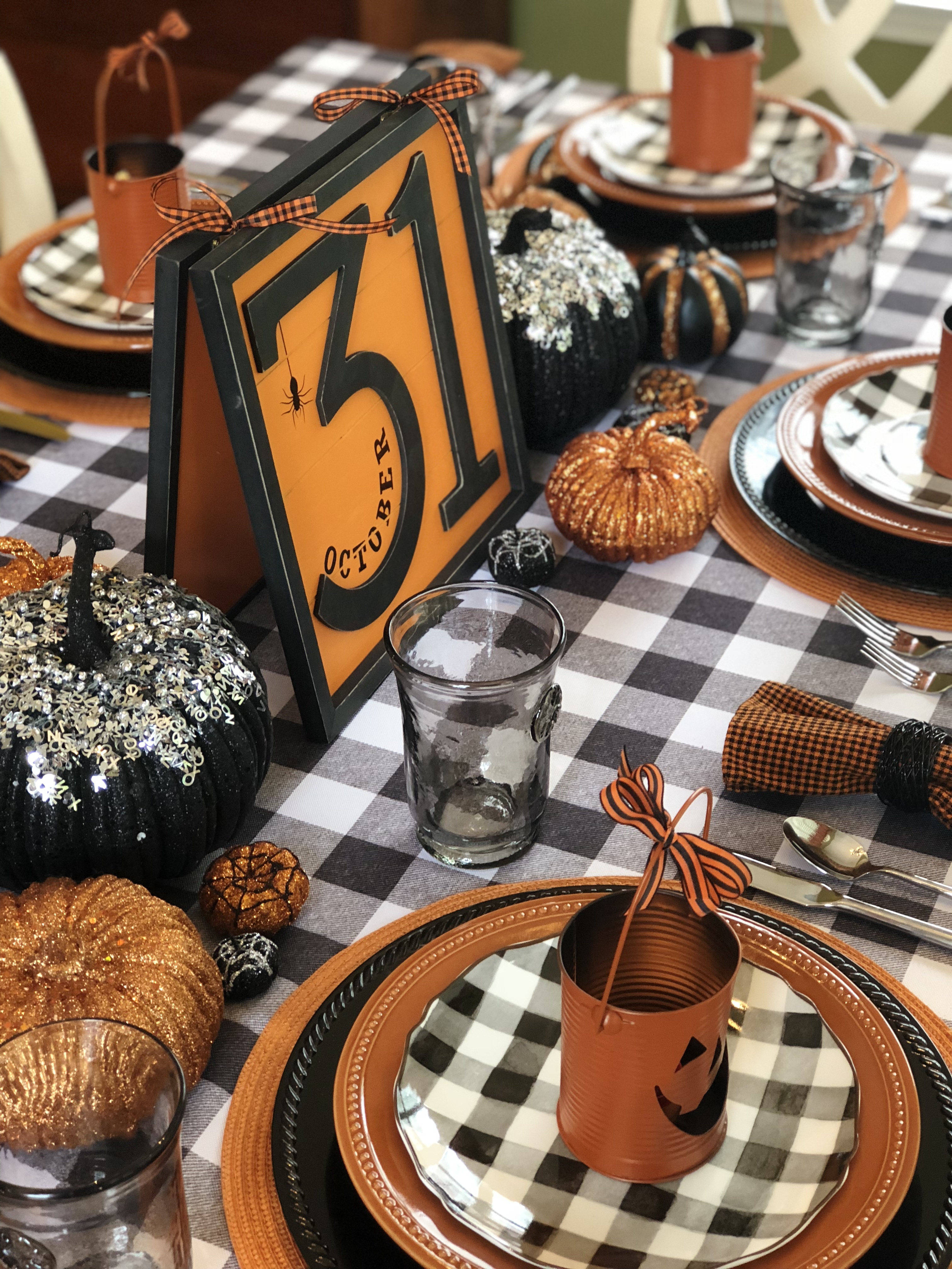 Halloween Tablescape – October 31st